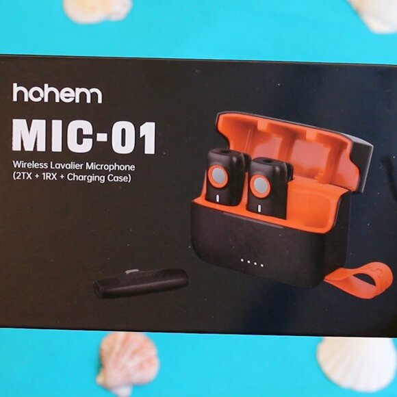 Hohem MIC-01 Wireless Lavalier Microphone Set - Picture 2 of 11